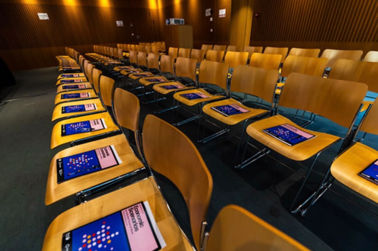 Briefing books on every seat